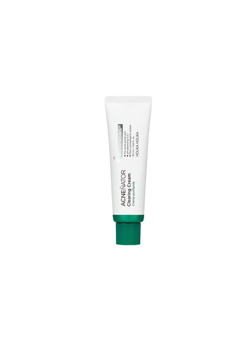 Holika Holika Acnenator Clearing Cream - Kojący krem na trądzik, 50 ml