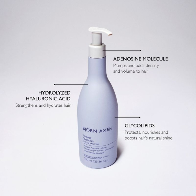 Björn Axén VOLUME Szampon do włosów, 750 ml