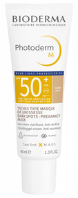 BIODERMA Photoderm M Krem koloryzujący SPF50+ 40 ml - Jasny