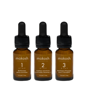 Mokosh Trzyetapowy zabieg kwasowy, 3 x 7 ml
