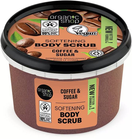 Softening Body Scrub zmiękczający peeling do ciała Coffee & Sugar 250 ml