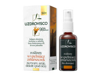UZDROVISCO Kurkuma Roślinny wypełniacz zmarszczek 50 ml