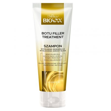 Biovax Glamour Botu Filler Treatment Szampon wypełniająco-wygładzający 200 ml