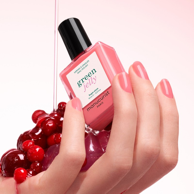 Manucurist Green Jelly Lakier do paznokci - Sugar Plum, 15 ml