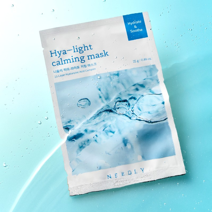 Needly Hya-Light Calming Mask maseczka w płachcie, 1 szt