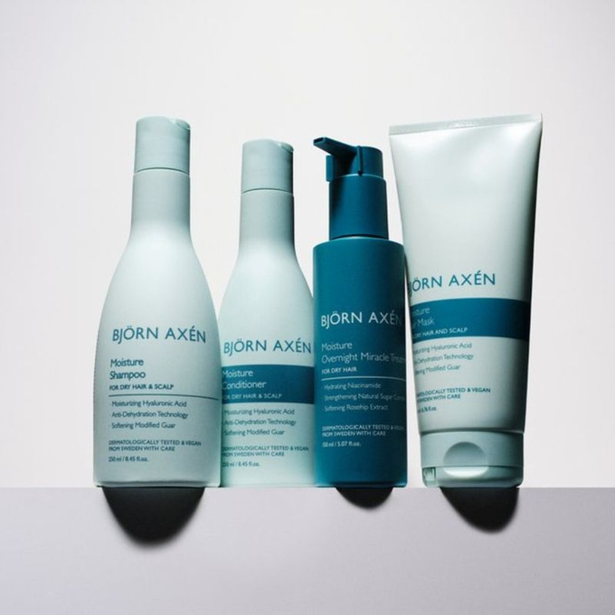 Björn Axén MOISTURE Nocna kuracja do włosów, 150 ml