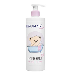 Linomag Płyn do kąpieli dla dzieci i niemowląt, 400  ml