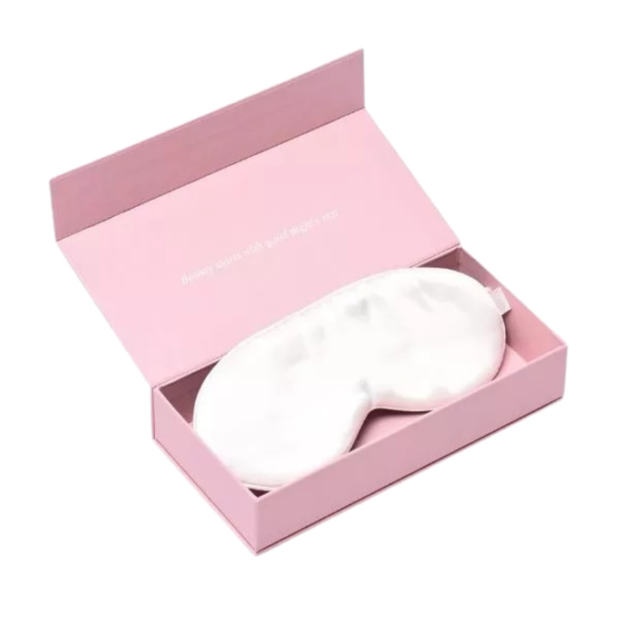 SLAAP Jedwabna opaska na oczy do spania ecru