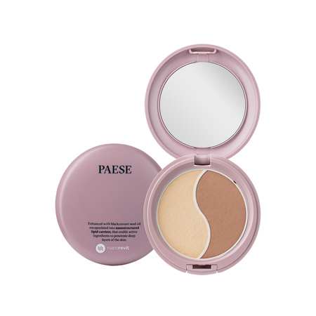 Paese Puder do modelowania kształtu twarzy Contour Duo POIR.03.02.02