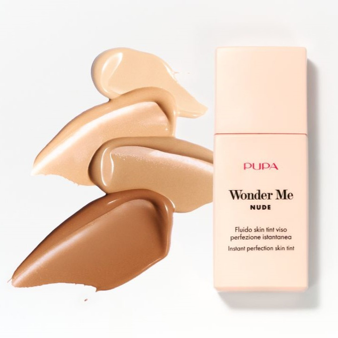 PUPA Milano Wonder Me Nude Lekki podkład upiększający 030 Sand, 30ml