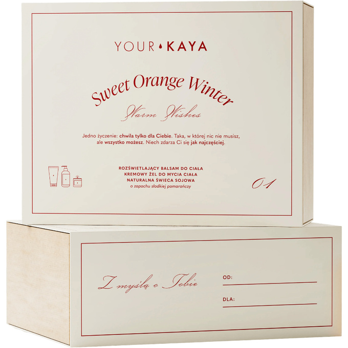 Your KAYA Zestaw Sweet Orange Winter