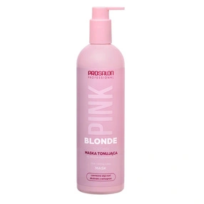 PROSALON PINK BLONDE Różowa maska tonująca do włosów rozjaśnianych, 500 ml