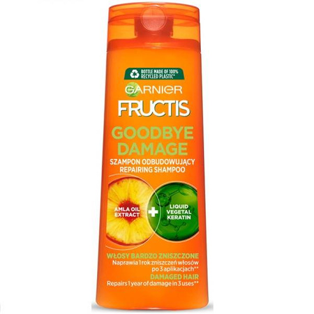 Fructis Goodbye Damage szampon odbudowujący do włosów bardzo zniszczonych 400 ml