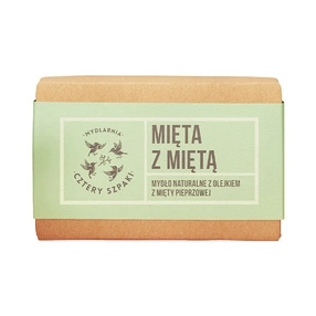 4 Szpaki Naturalne Mydło Mięta z Miętą