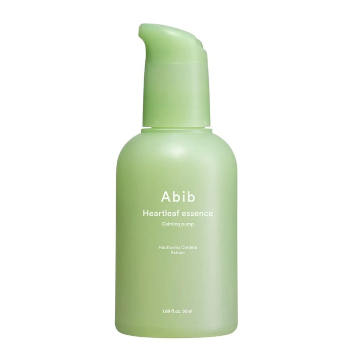 Abib Heartleaf Essence Calming Pump - Kojąca esencja do twarzy, 50 ml