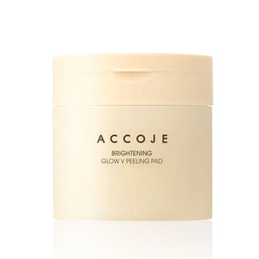 ACCOJE Brightening Glow V Peeling Pad płatki tonizujące, 150 ml