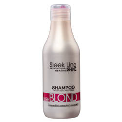 Sleek Line Blush Blond Shampoo szampon do włosów blond z jedwabiem 300 ml