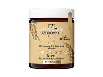 Uzdrovisco Krem brązujący "Słońce w słoiku" do twarzy i ciała 170 ml