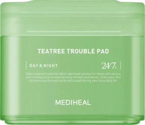 MEDIHEAL Teatree Trouble Pad Płatki do twarzy, 100 szt
