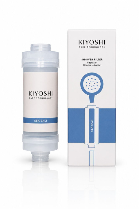 Kiyoshi Sea Salt – filtr prysznicowy z witaminą C o zapachu soli morskiej, 95 g