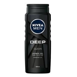 Men Deep Clean żel pod pod prysznic do ciała twarzy i włosów 500 ml