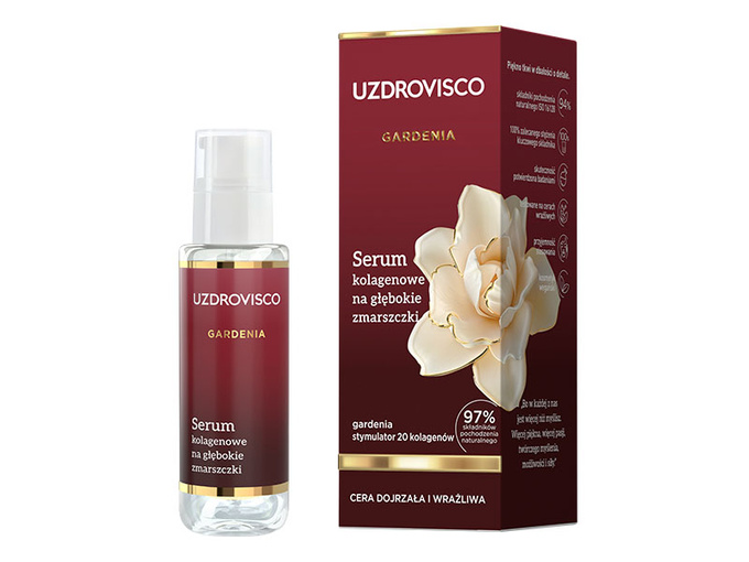 Uzdrovisco Gardenia Serum kolagenowe na głębokie zmarszczki 30 ml