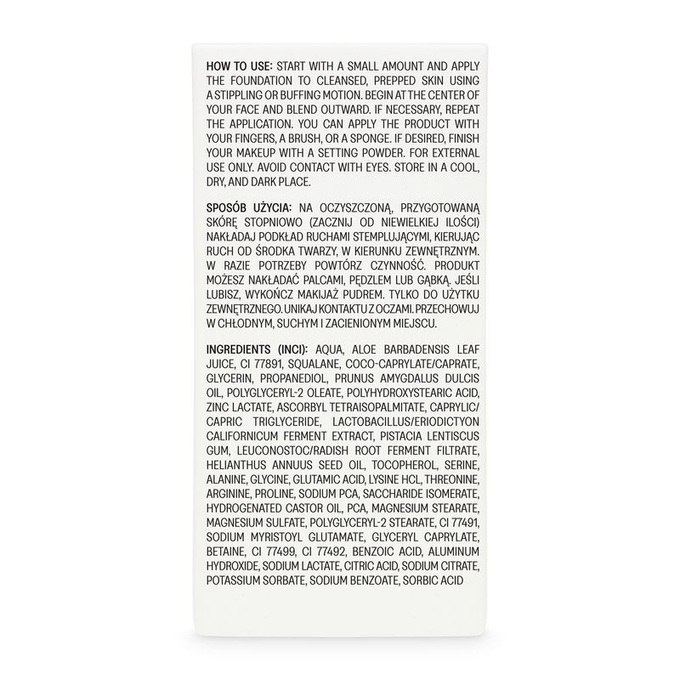 MINISTERSTWO. Podkład Vanilla Pudding no 20, 30 ml