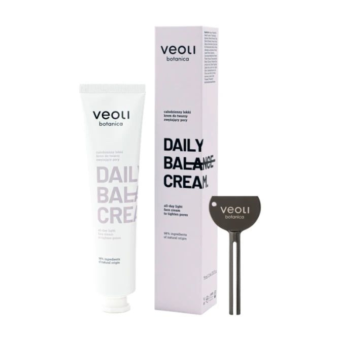 Veoli Botanica Daily Balance Cream Krem zwężający pory, 75 ml
