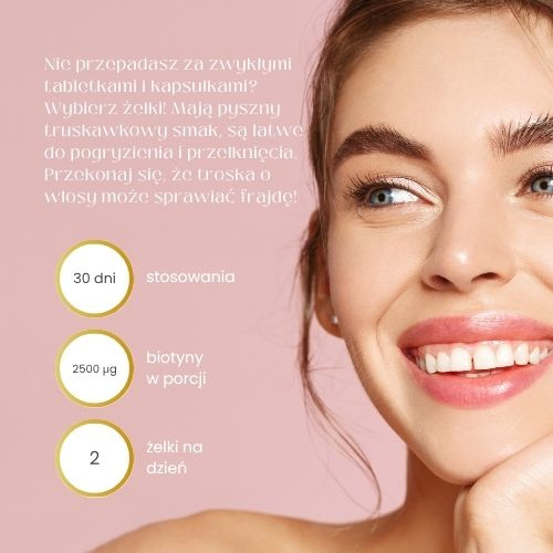 Noble Health Biotyna w żelkach 60 szt