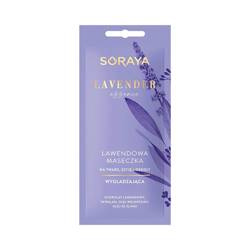 Lavender Essence lawendowa maseczka wygładzająca na twarz szyję i dekolt 8 ml