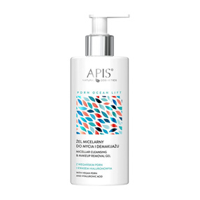 Apis PDRN Ocean Lift Wygładzający żel micelarny do mycia i demakijażu, 300 ml