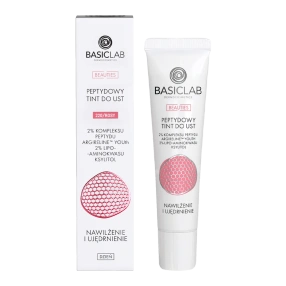 BasicLab Peptydowy tint do ust – 220 Rosy, 15 ml