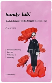 Handy Lab. White Tea maska do rąk w rękawiczkach, 1 para