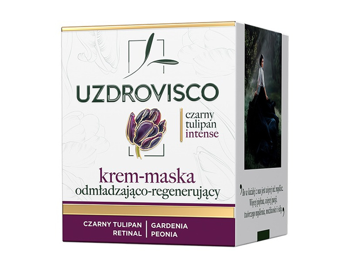 Uzdrovisco Czarny Tulipan Intense Krem-maska odmładzająco-regenerujący 50 ml