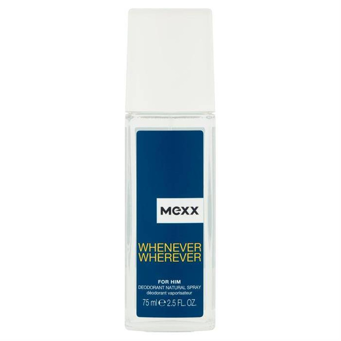 MEXX Whenever Wherever For Him DEO spray glass 75ml