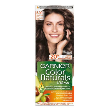 Color Naturals Creme krem koloryzujący do włosów 5.00 Głęboki Średni Brąz