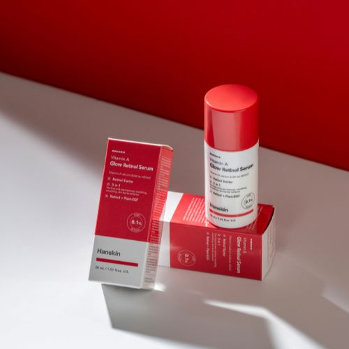 Hanskin Vitamin A Glow Rozświetlające serum z retinolem i witaminą A, 30 ml