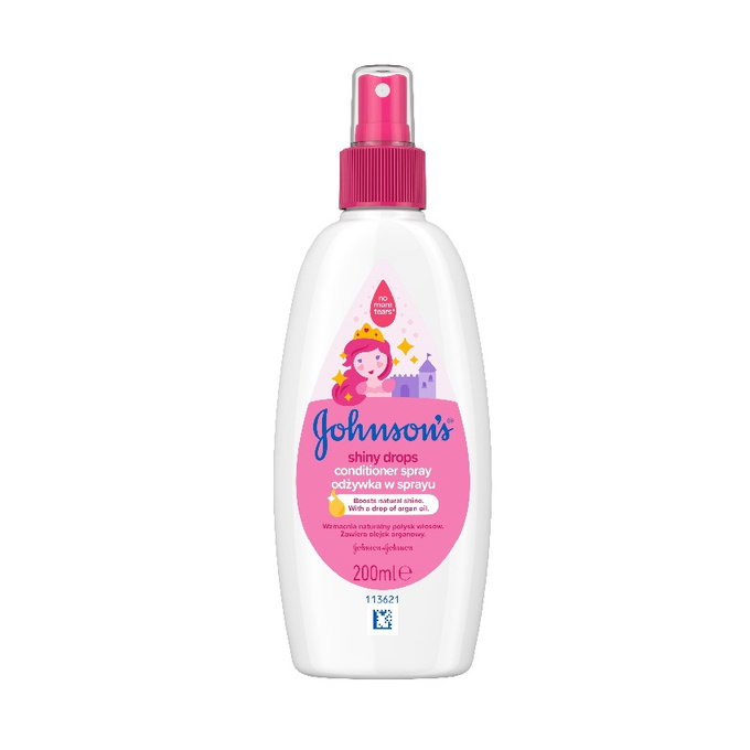 Johnson'S Baby Johnson's Shiny Drops Conditioner Spray odżywka w sprayu, 200 ml