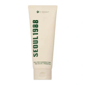 K-Secret Seoul 1988 Cleansing Foam Pine Cica 1% + Probiotics delikatna pianka myjąca, 150 ml