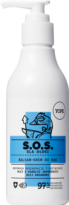 YOPE Hand Naprawczy balsam-krem do rąk S.O.S dla dłoni 160 ml