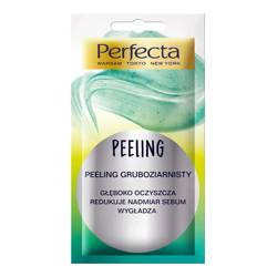 Peeling gruboziarnisty głęboko oczyszcza redukuje nadmiar sebum wygładza 8 ml
