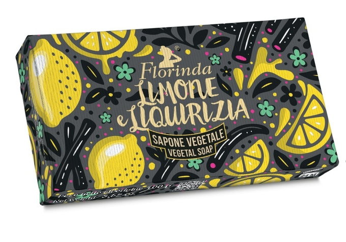 Florinda Mydło Naturalne – Cytryna i Lukrecja, 100 g