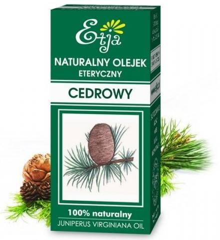 Naturalny Olejek Eteryczny Cedrowy 10 ml