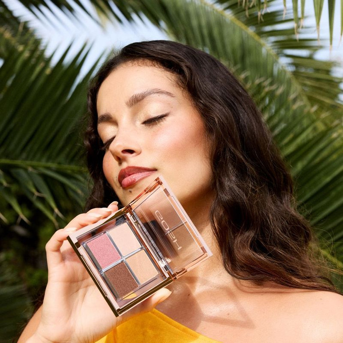 GOSH Paleta rozświetlaczy do twarzy Glow Palette 001 Fourfilled