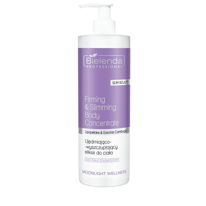 Bielenda Professional Moonlight Wellnes Ujędrniająco-wyszczuplający eliksir do ciała, 450 ml