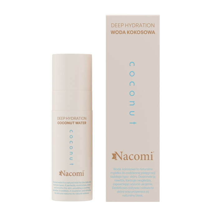 Nacomi Deep hydration - Woda kokosowa 100 ml