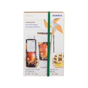 Korres Zestaw Pomegranate Grove - Żel pod prysznic & Mleczko do ciała