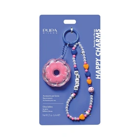 PUPA Milano Happy Charms Brelok z błyszczykiem do ust - 003 Bubble Gum, 6,4 ml