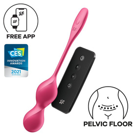 Satisfyer Love Birds 2, stymulator intymny, czerwony