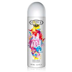 Cuba La Vida For Women dezodorant spray 200 ml